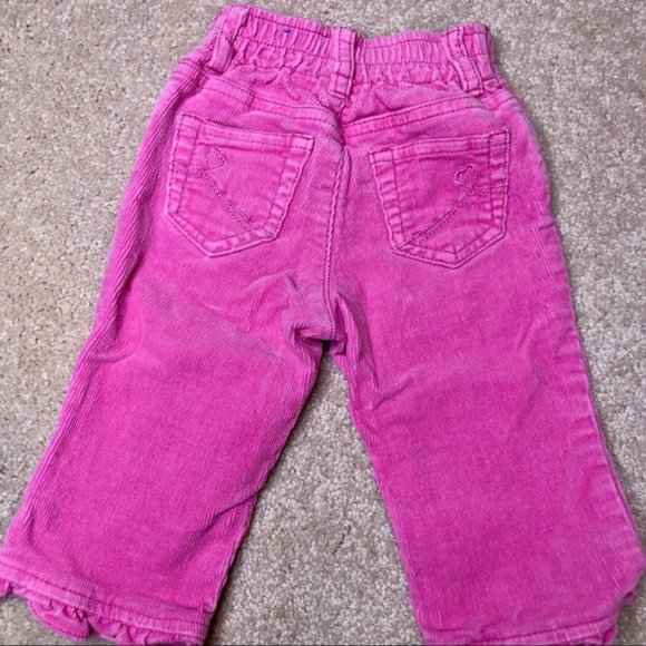 The Children’s Place Pink corduroy pants 12 months - Picture 3 of 4